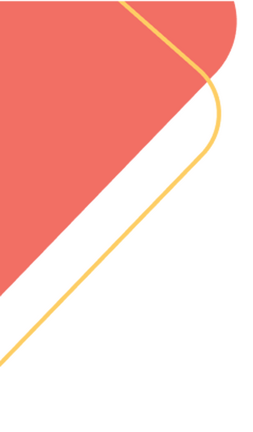 Graphic triangle top